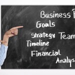 Business, Businesswoman, Board image, financial goals