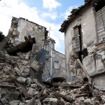Earthquake Building Rubble – the image tries to explain how to build Earthquake-Proof Home Without Breaking the Bank